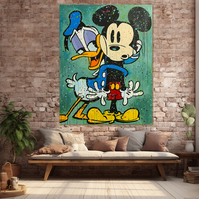MICKEY MOUSE AND DONALD DUCK